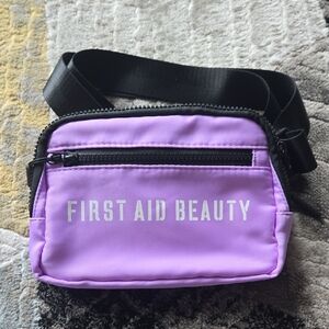 First Aid Beauty Lavender Crossbody Bag